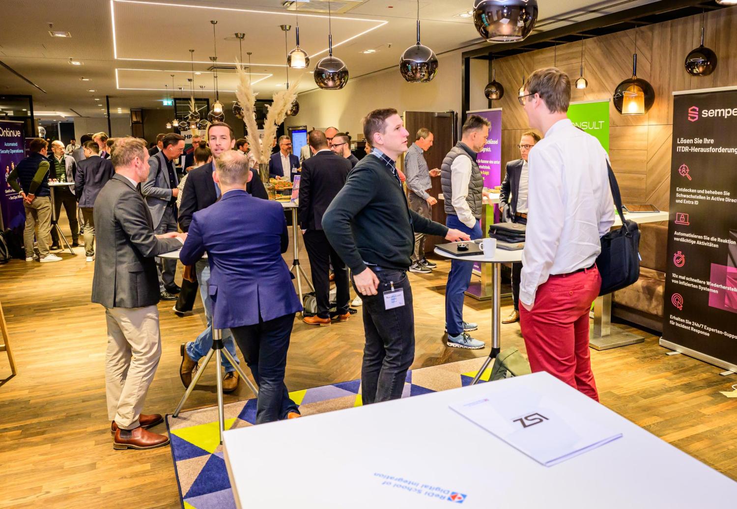Networkingbereich Hamburg 2024